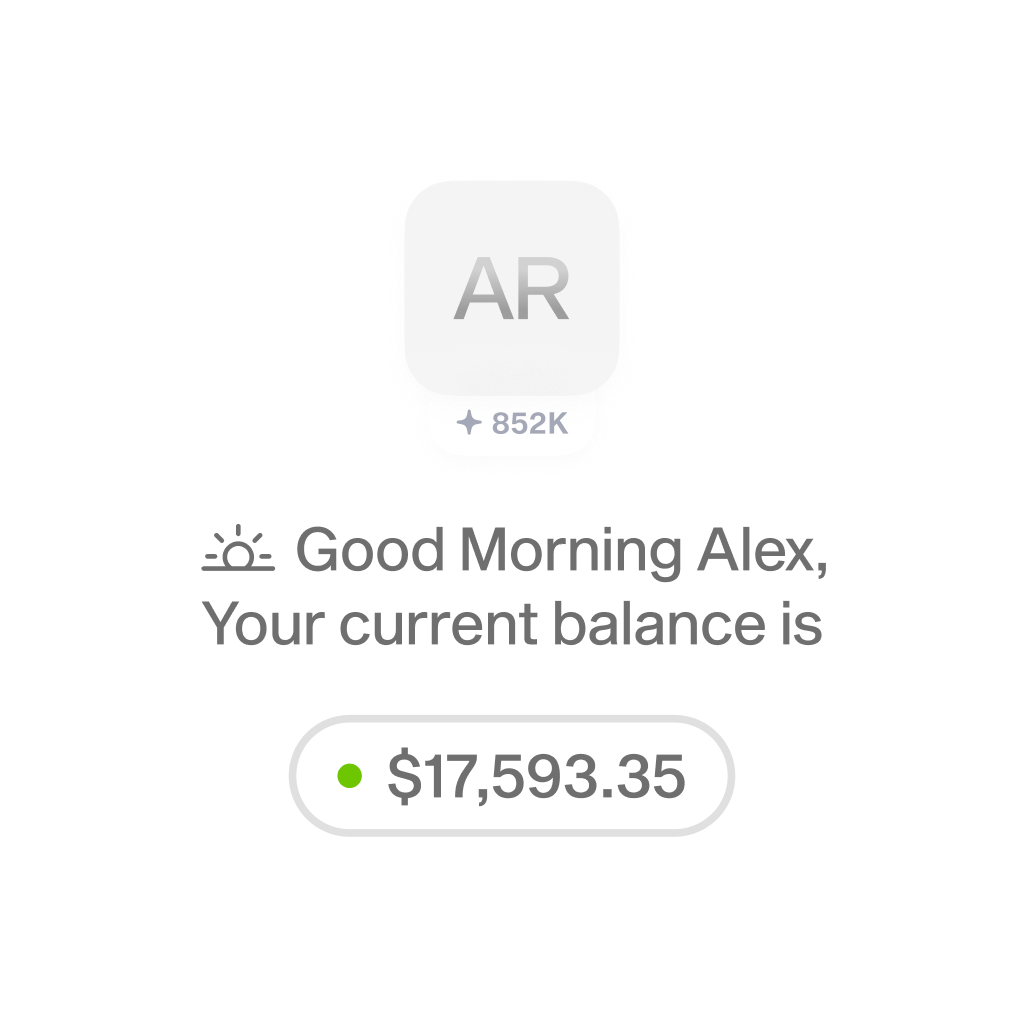 Light mode of the Atlas Card app